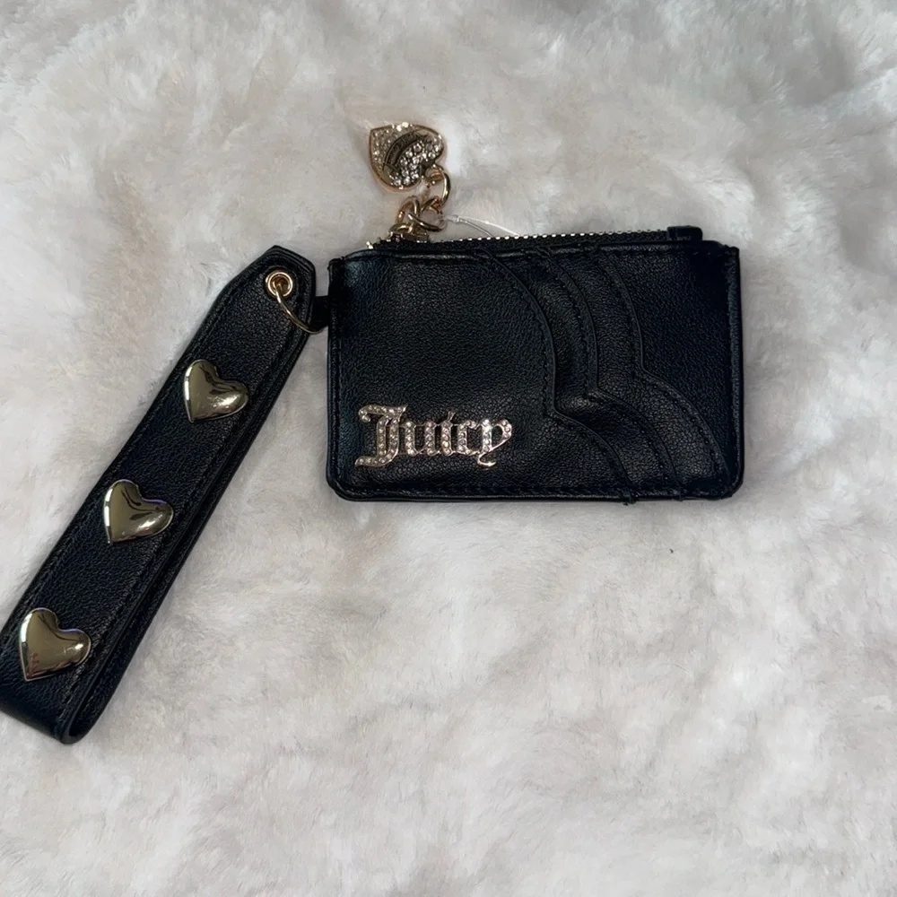 🖤✨Juicy Couture starstruck elongated black Card Holder 🖤✨